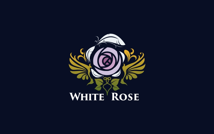 White Rose様のロゴ制作